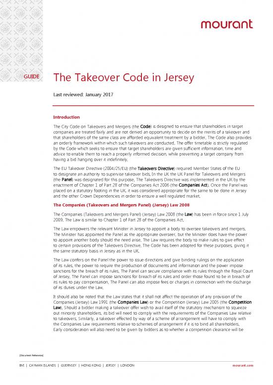 picture_Takeover Code Pdf 95337 | The Takeover Code In Jersey