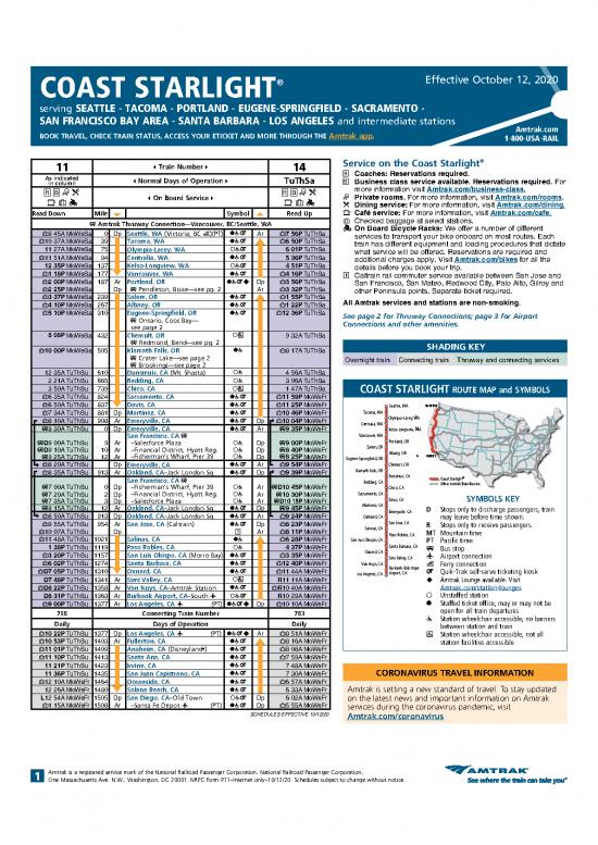 picture_Timetables Coast Starlight 20201012