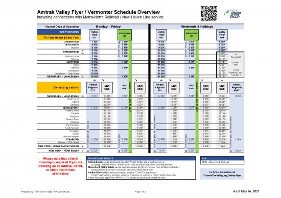 picture_Schedule Pdf 94534 | Timetables Vermonter Valley Flyer 20210524 External