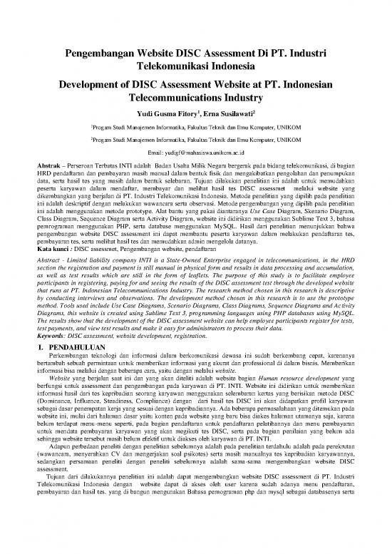 picture1_Disc Assessment Pdf 95931 | Unikom Yudi Gusma Fitory Artikel Turnitin Asli