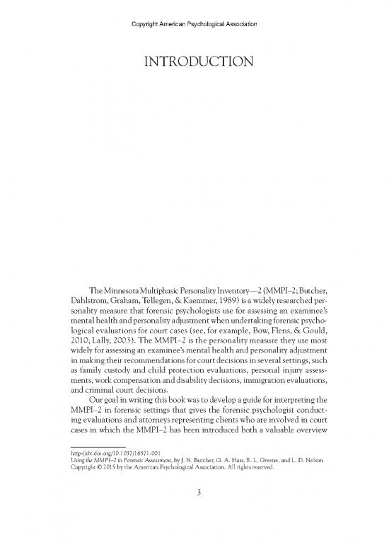 picture Personality Pdf 96826 | Using The Mmpi 2 In Forensic Assessment Intro Sample
