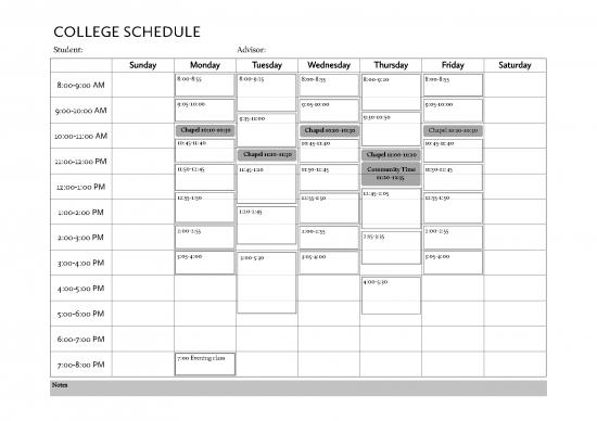 picture1_Schedule Pdf 94641 | Weekly Schedule Template Fillable