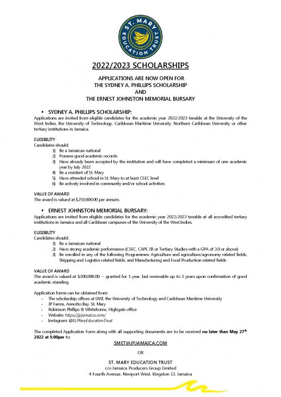 picture1_Technology Pdf 10253 | 2022 2023 Scholarships Applications Are Now Open For The Sydney  Phillips Scholarship And The Ernest Johnston Memorial Bursary | Beasiswa 2022