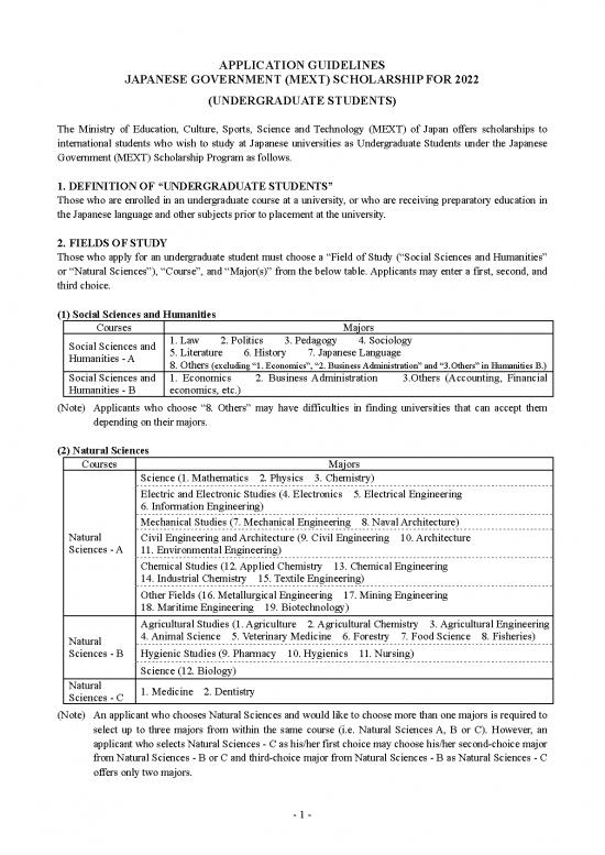 picture_Business Spread Sheet 10268 | Application Guidelines Japanese Government (mext) Scholarship For 2022 (undergraduate Students) | Beasiswa 2022