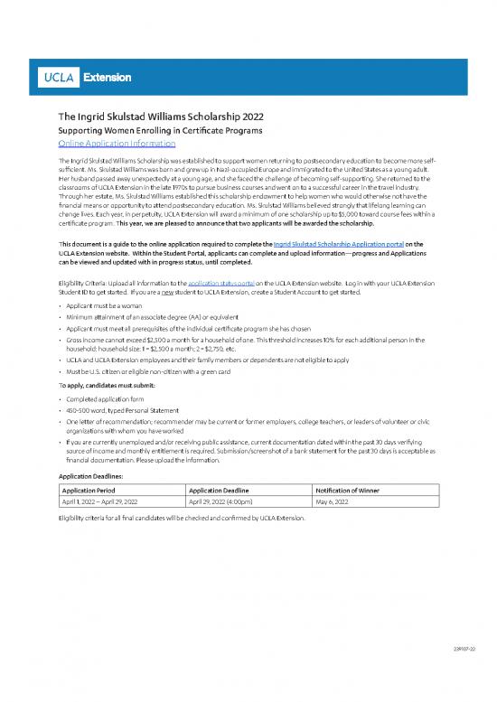 picture_Financial Spreadsheet 10277 | The Ingrid Skulstad Williams Scholarship 2022 Supporting Women Enrolling In Certificate Programs | Beasiswa 2022