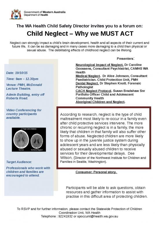 picture_Portfolio Spreadsheet 10311 | Child Neglect   Why We Must Act Flyer 2015 | Flyer Template Word
