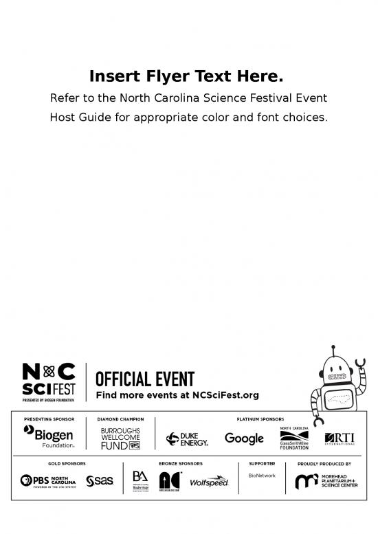 picture1_2022 Ncscifest Flyer Template   5x11 Bw | Flyer Template Word