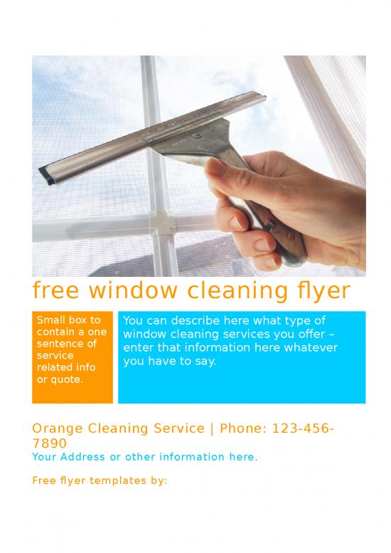 picture1_Free Window Cleaning Flyer Template | Flyer Template Word