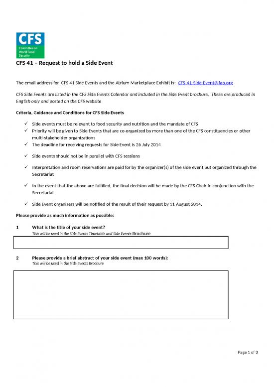 picture_Cfs 41 Side Event Request Form Final | Flyer Template Word