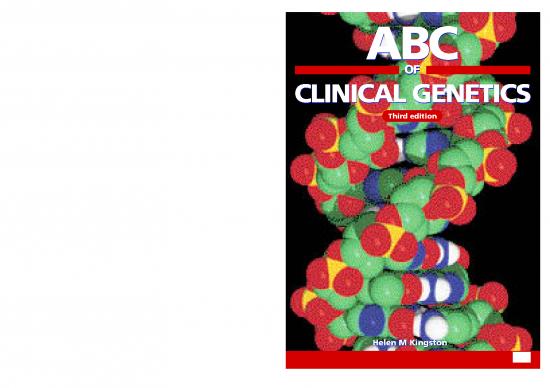 picture Technology Pdf 10579 | Aboclinical Genetics 3e | Ilmu Kesehatan