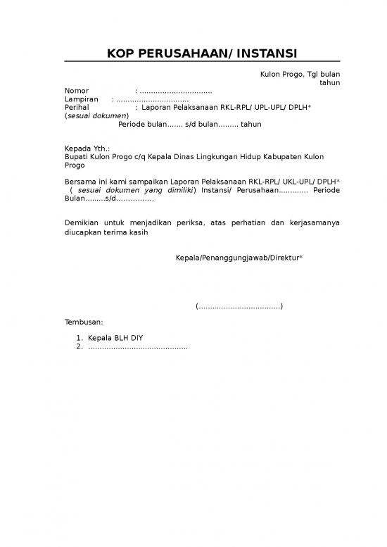 picture_Laporan Doc 10991 | Form Laporan Ukl Upl Dlh Kulon Progo | File Laporan Lainnya