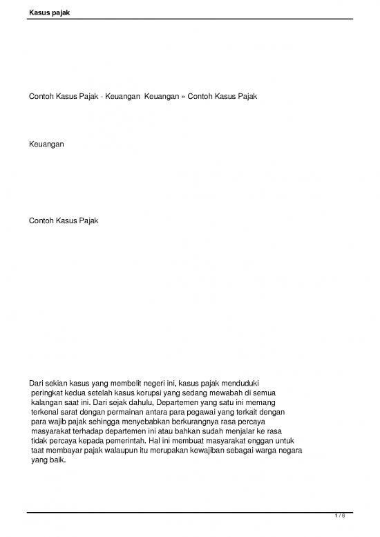 picture_Pajak Pdf 8920 | Contoh Kasus Pajak | Makalah Perpajakan
