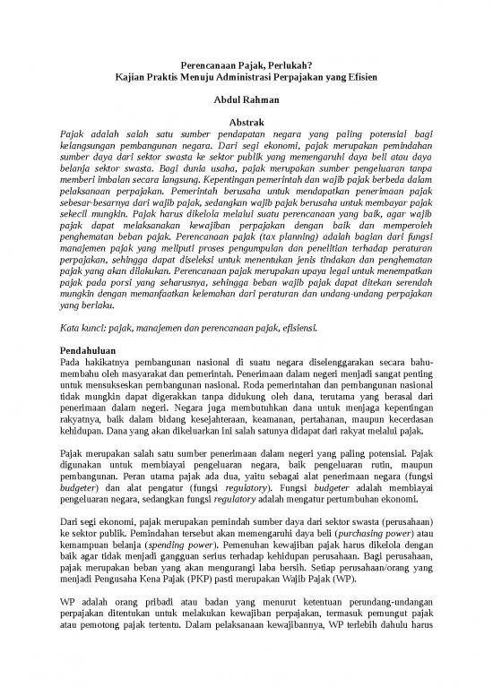 picture_Presentasi Usaha 8959 | Perlukah   Kajian Praktis Menuju Administrasi Perpajakan Yang Efisien | Makalah Perpajakan