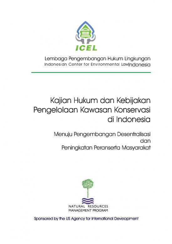 picture_Hukum Pdf 9027 | 11 Kajian Hukum  Amp  Kebijakan Kawasa Konservasi Di Indonesia    Peranserta Masy | Kehutanan
