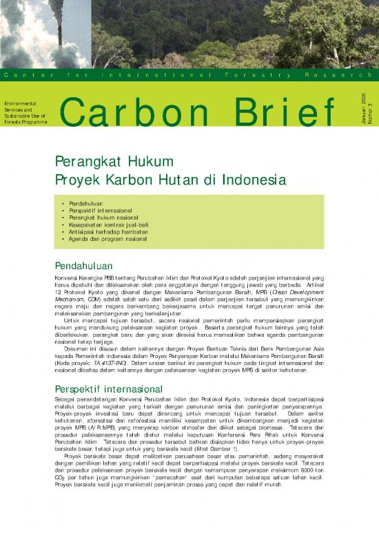 picture Hukum Pdf 9046 | 01 Perangkat Hukum Proyek Karbon Hutan Di Indonesia  Carbon Brief | Kehutanan