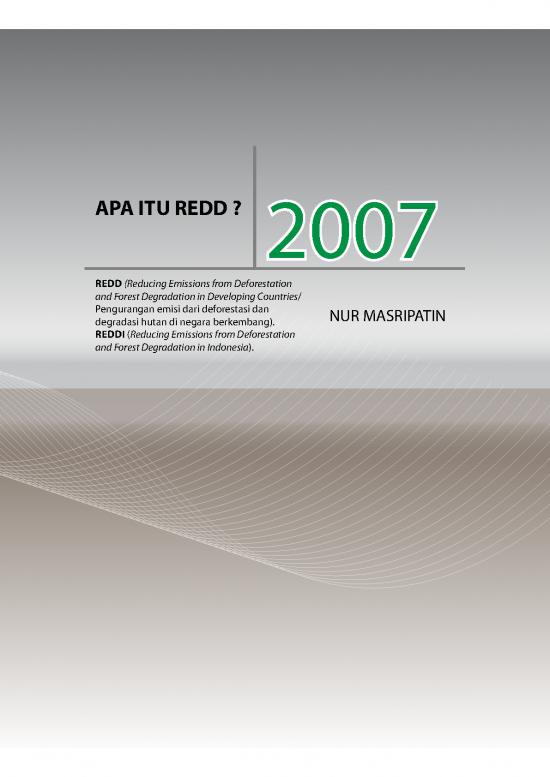 picture1_Deforestation Pdf 9059 | 2007 Apa Itu Redd | Kehutanan