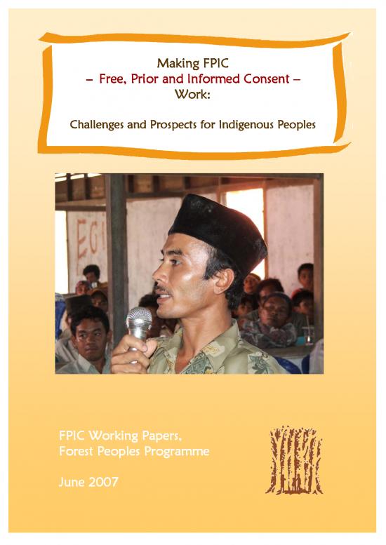 picture_Work Spreadsheet 9069 | 06 Making Fpic  Free Prior And Informed Consent  Work   Challenges And Prospects For Indigenous Peoples | Kehutanan