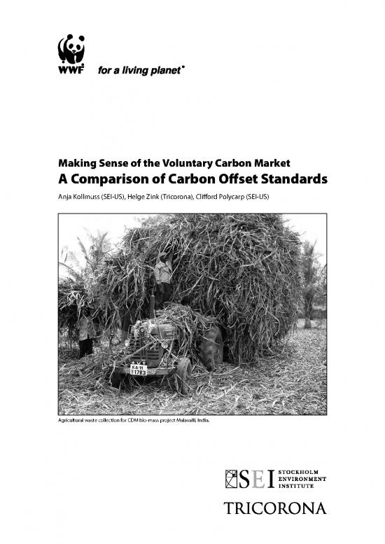 picture_The Environment Pdf 9089 | 03  Making Sense Of The Voluntary Carbon Market A Comparison Of Carbon Offset Standards | Kehutanan