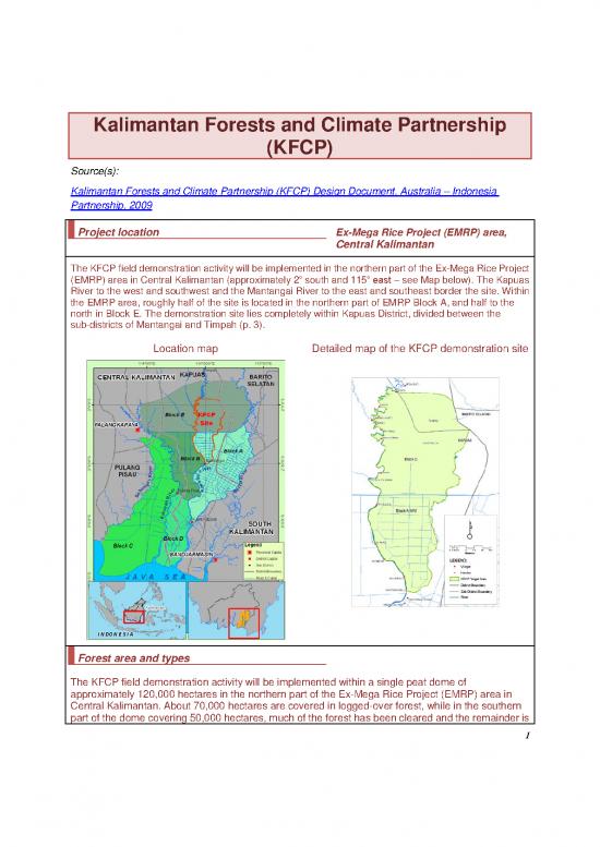 picture1_Forest Pdf 9116 | 2009 Kalimantan Forests  Amp  Climate Partnership  Overview By Iges | Kehutanan