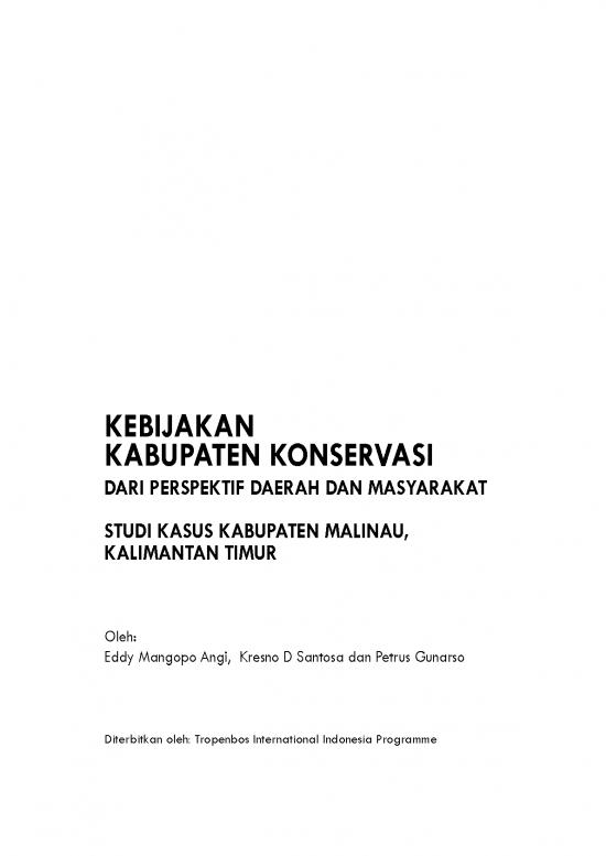 picture1_Studi Kasus Kabupaten Malinau   Kalimantan Timur | Kehutanan