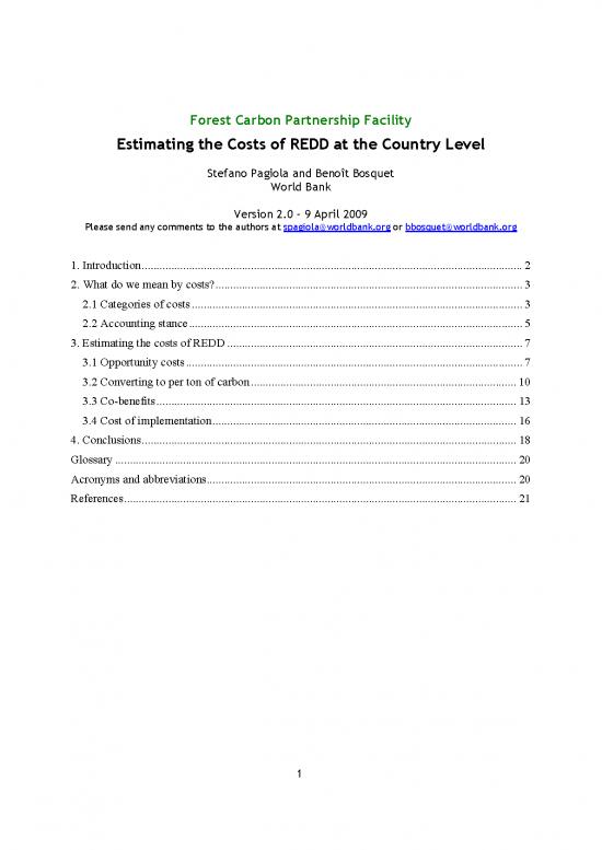 picture1_Deforestation Pdf 9143 | 04 Fcpf   Estimating The Cost Of Redd At The Country Level | Kehutanan
