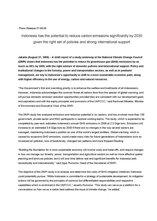 picture Transportation Pdf 9160 | 08 27 Indonesian  National Council On Climate Change   Press Release | Kehutanan