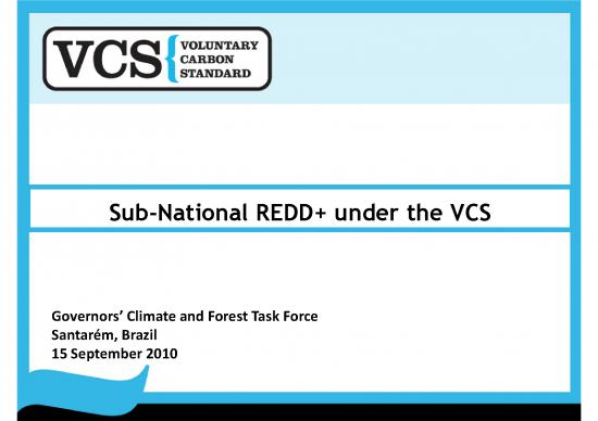 picture1_Technology Development Pdf 9240 | 09 15 Presentation   Sub National Redd  Under The Vcs | Kehutanan