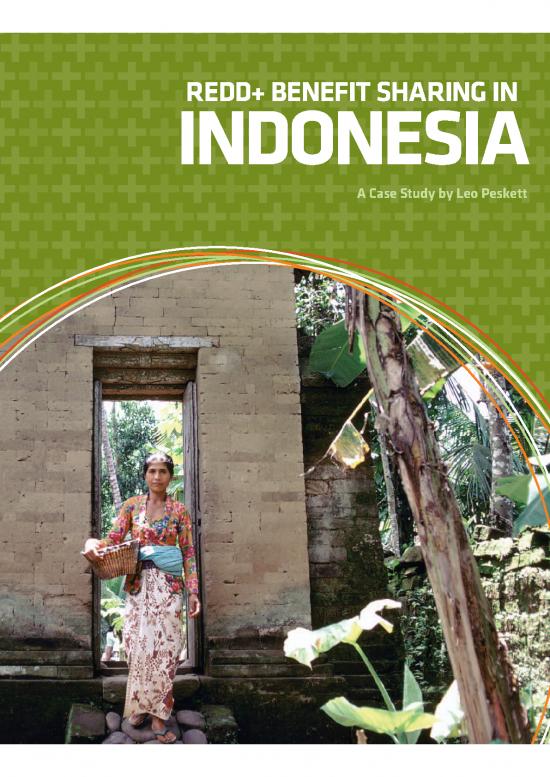 picture_Sample Of Research Proposal Pdf 9244 | 10 Redd  Benefit Sharing In Indonesia | Kehutanan
