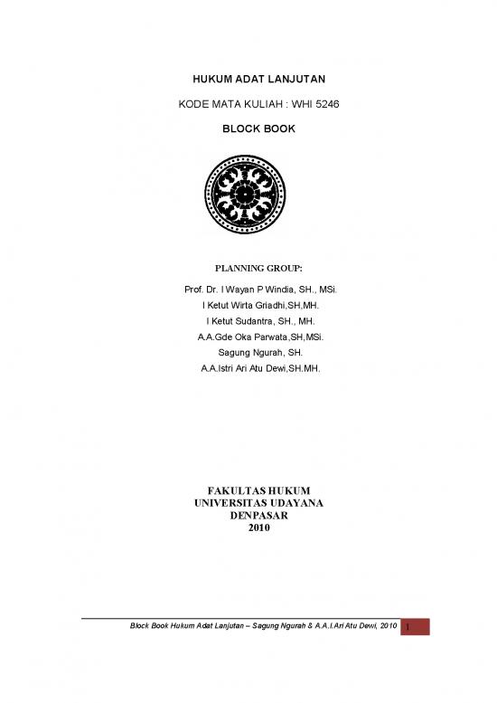 picture1_Hukum Pdf 9294 | Bb Hukum Adat Lanjutan Oct 2010 | Ilmu Hukum