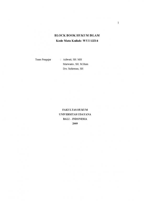 picture_Hukum Pdf 9303 | Bb Hukum Islam 2009 | Ilmu Hukum