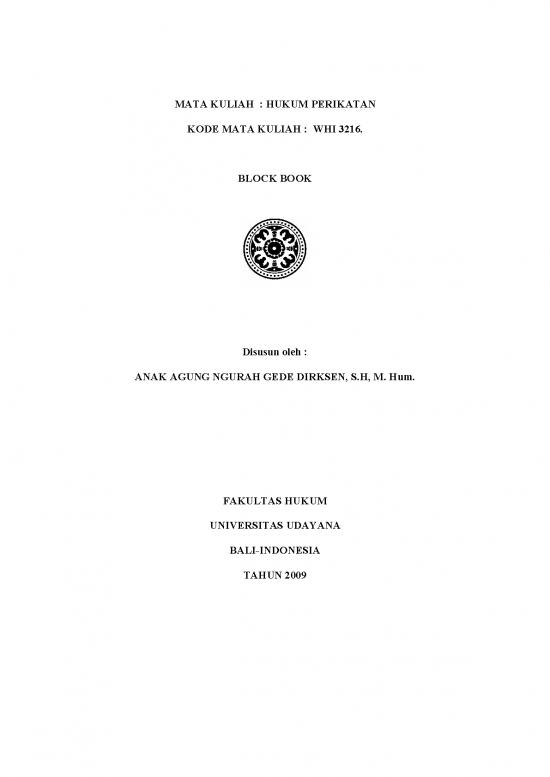 picture_Hukum Pdf 9316 | Bb Hukum Perikatan 2009 | Ilmu Hukum
