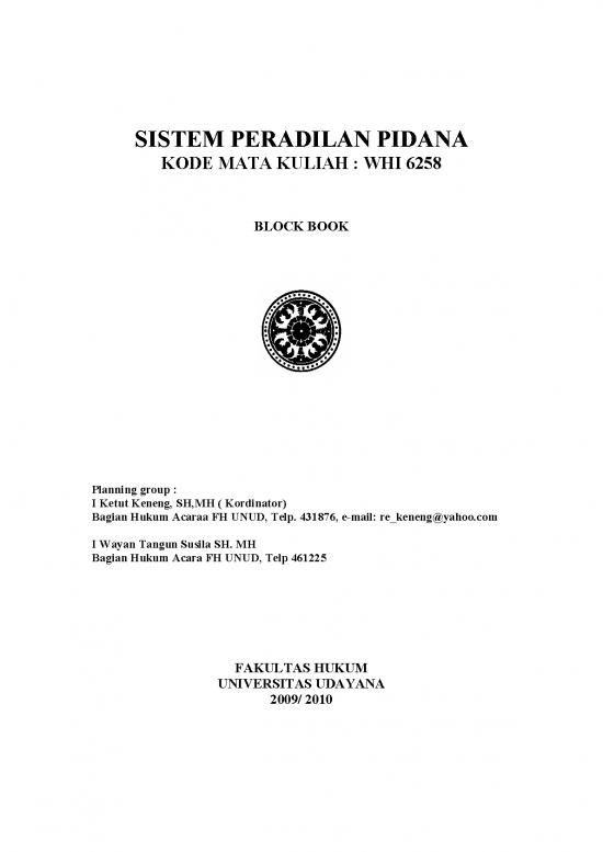 picture1_Laporan Pdf 9333 | Bb Sistem Peradilan Pidana 2009 | Ilmu Hukum