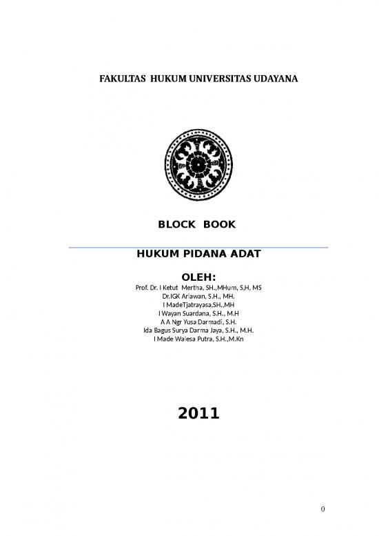 picture_Book Template Word Free Download 9357 | Block Book Hk Pidana Adat | Ilmu Hukum