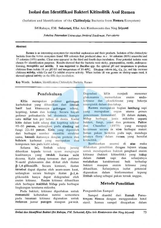 picture1_Ecosystem Pdf 9421 | Isolasi Dan Identifikasi Bakteri Kitinolitik Asal Rumen | Pertanian Dan Peternakan