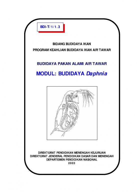 picture_Presentasi Usaha 9514 | Budidaya Pakan Alami Air Tawar Budidaya Daphnia | Pertanian Dan Peternakan