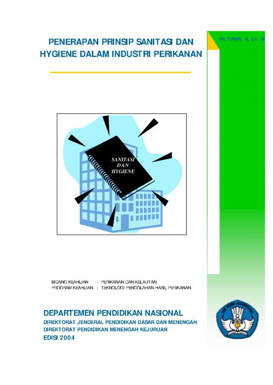 picture_Pendidikan Pdf 9629 | Penerapan Prinsip Sanitasi Dan Hygiene Dalam Ind Perikanan | Pertanian Dan Peternakan