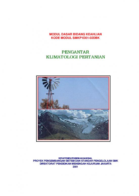 picture_Pertanian Pdf 9632 | Pengantar Klimatologi Pertanian | Pertanian Dan Peternakan