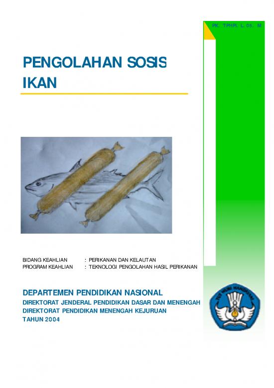 picture1_Pendidikan Pdf 9643 | Pengolahan Sosis Ikan | Pertanian Dan Peternakan