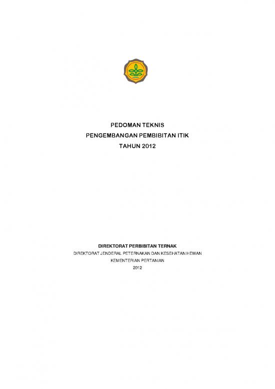 picture1_Pertanian Pdf 9659 | S Pedoman Teknis Pengembangan Pembibitan Itik Tahun 2012 | Pertanian Dan Peternakan