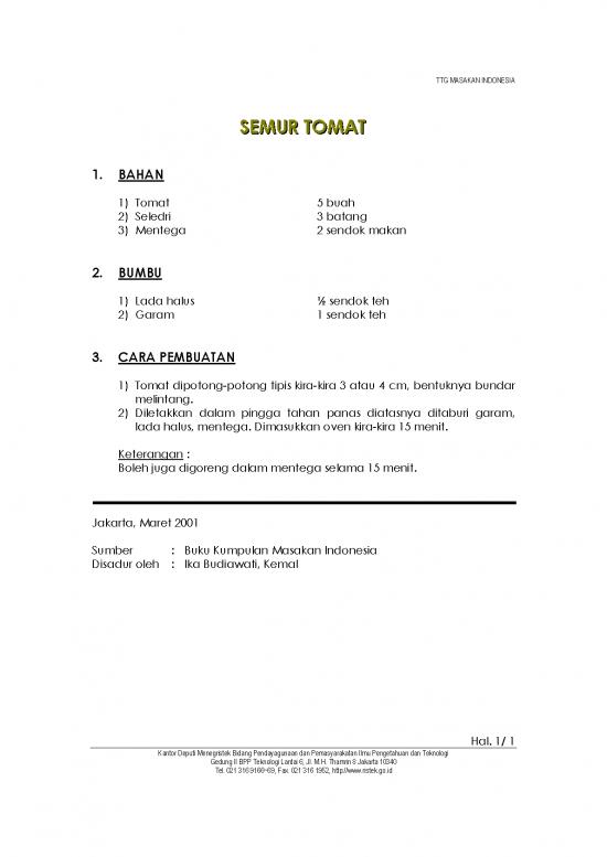 picture Tomat Pdf 9667 | Semur Tomat | Pertanian Dan Peternakan
