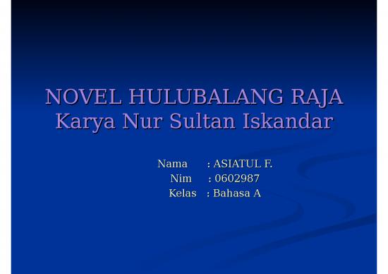 picture_Nur Sutan Iskandar   Hulubalang Raja2 | Bahasa Indonesia