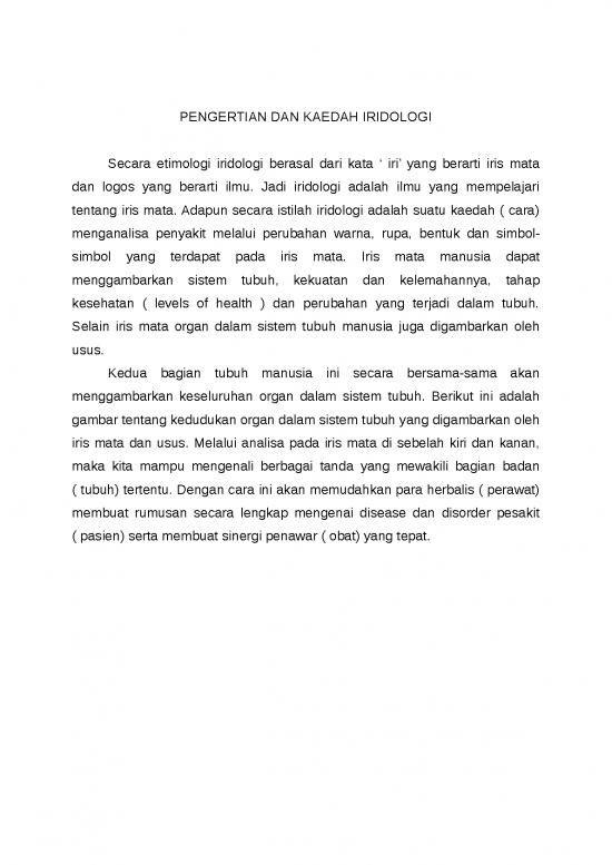picture_Pengertian Dan Kaedah Iridologi | Ilmu Kesehatan