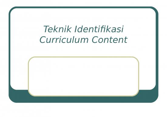 picture Planning Spreadsheet 10035 | Teknik Identifikasi Curriculum Content | Ilmu Kesehatan