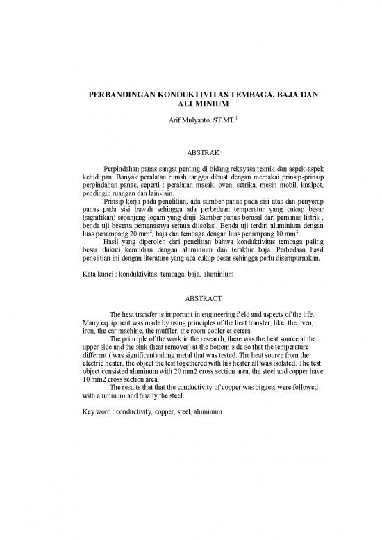 picture_Penelitian Pdf 10090 | Arif Mulianto Perbandingan Konduktivitas Tembaga, Baja Dan Aluminium | Teknik Mesin