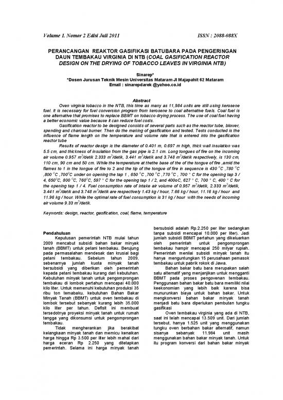 picture1_Fuel Pdf 10095 | Sinarep   Perancangan Reaktor Gasifikasi Batubara | Teknik Mesin