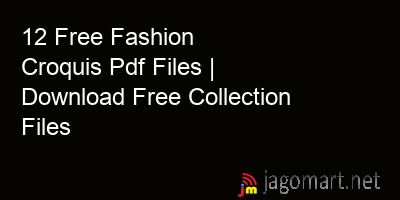 picture 12 Free Fashion Croquis Pdf Files | Download Free Collection Files