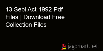 picture 13 Sebi Act 1992 Pdf Files | Download Free Collection Files