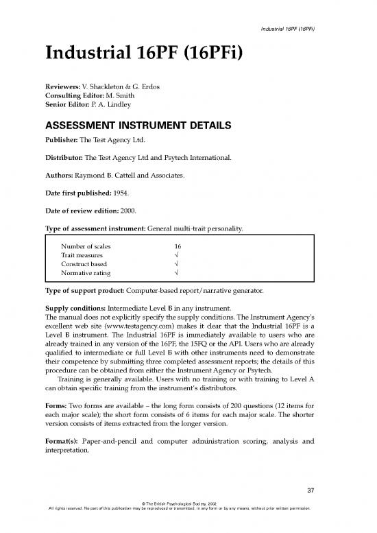 picture Personality Pdf 97239 | 15fq Bpsreview
