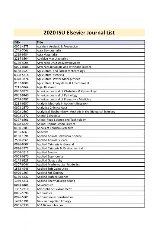 picture1_Journal Pdf 98070 | 2020 Isu Elsevier Journal List