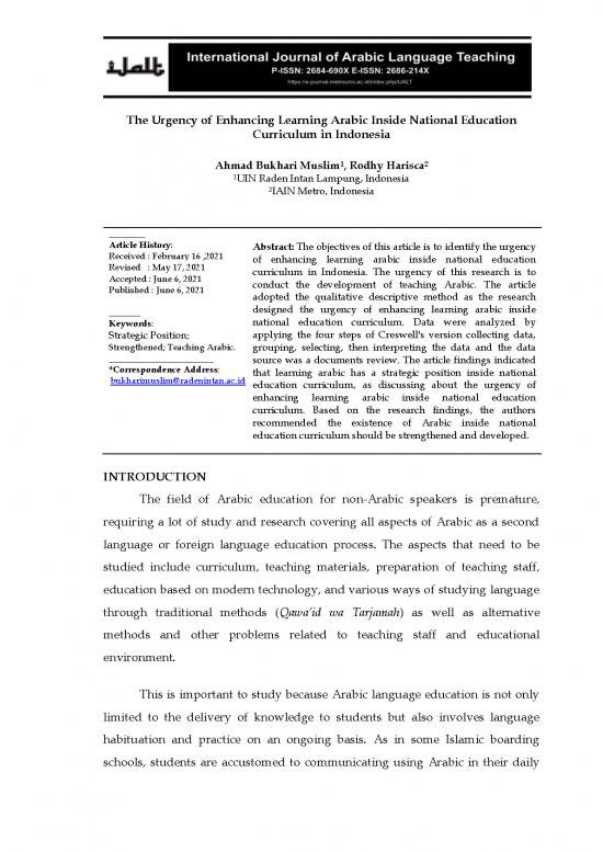 picture1_Learning Arabic Pdf 98678 | 397170 The Urgency Of Enhancing Learning Arabic 6ea70a3d